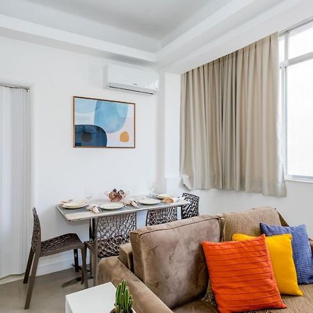 Relax Em Copacabana, Quarto E Sala, 150 Mt Da Praia, Cozinha, Maq De Lavar Roupa E Ar 리오데자네이루 외부 사진