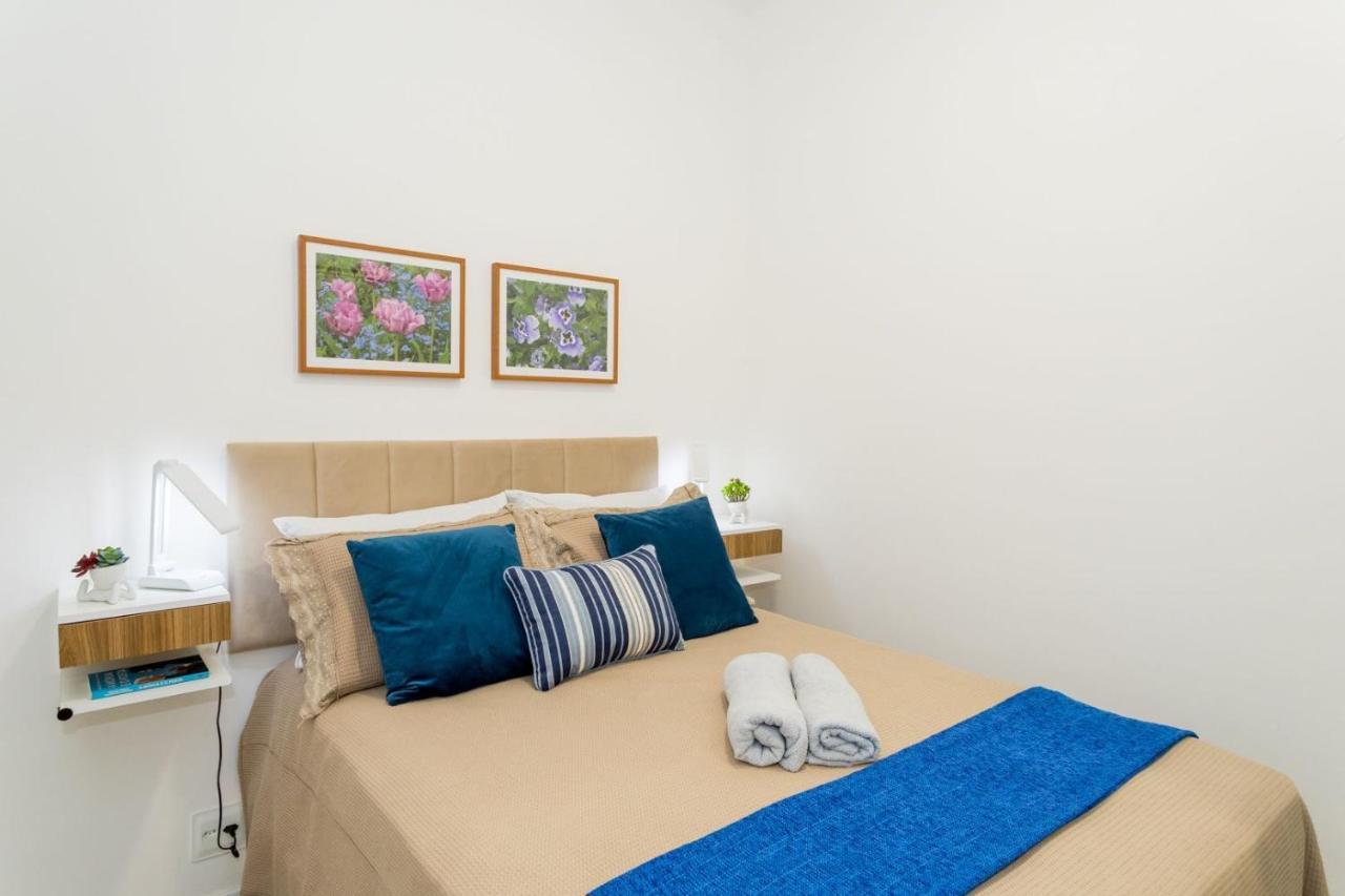 Relax Em Copacabana, Quarto E Sala, 150 Mt Da Praia, Cozinha, Maq De Lavar Roupa E Ar 리오데자네이루 외부 사진