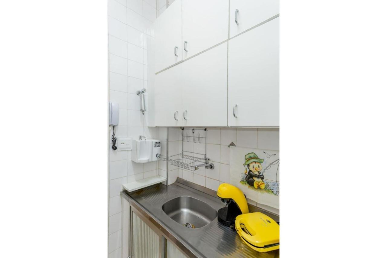 Relax Em Copacabana, Quarto E Sala, 150 Mt Da Praia, Cozinha, Maq De Lavar Roupa E Ar 리오데자네이루 외부 사진