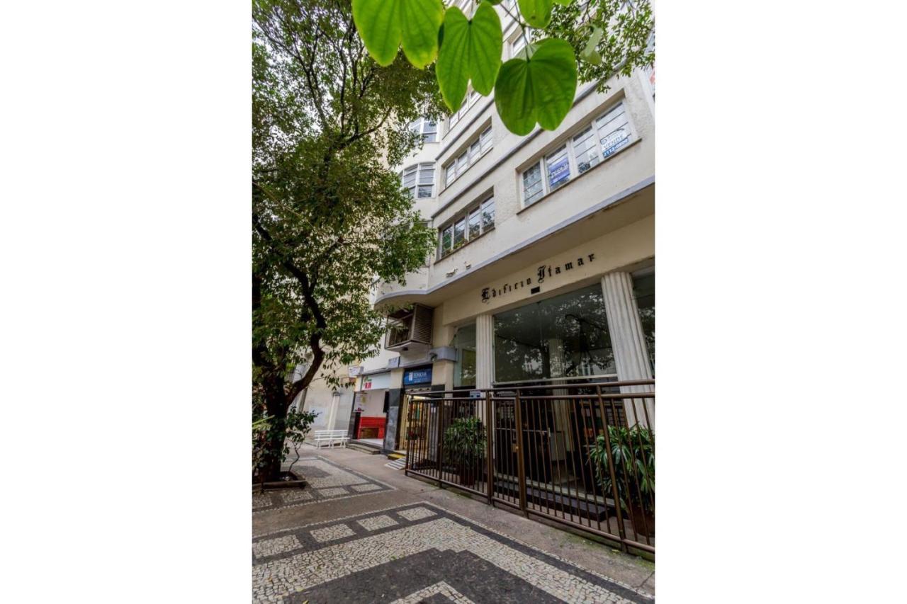 Relax Em Copacabana, Quarto E Sala, 150 Mt Da Praia, Cozinha, Maq De Lavar Roupa E Ar 리오데자네이루 외부 사진