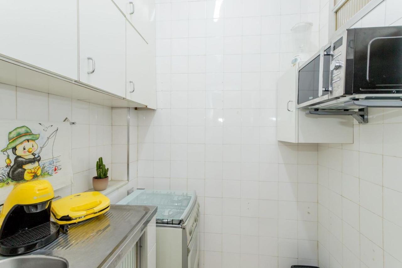 Relax Em Copacabana, Quarto E Sala, 150 Mt Da Praia, Cozinha, Maq De Lavar Roupa E Ar 리오데자네이루 외부 사진